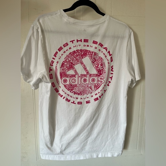 Adidas Doodle Emblem Men Training T-Shirt - Picture 1 of 9